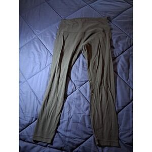 Lululemon Align High Rise Leggings Black Micro Dot Size 10 23" Inseam Yoga Pants